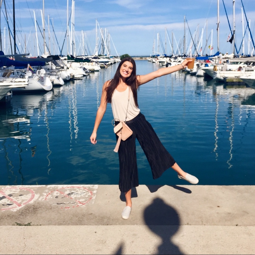 Harlowe + Graham flowy pants